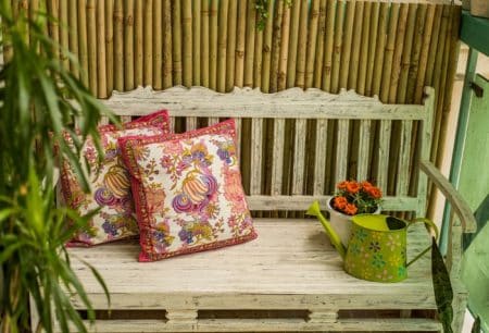 Enhance beauty of your garden with a happy bench